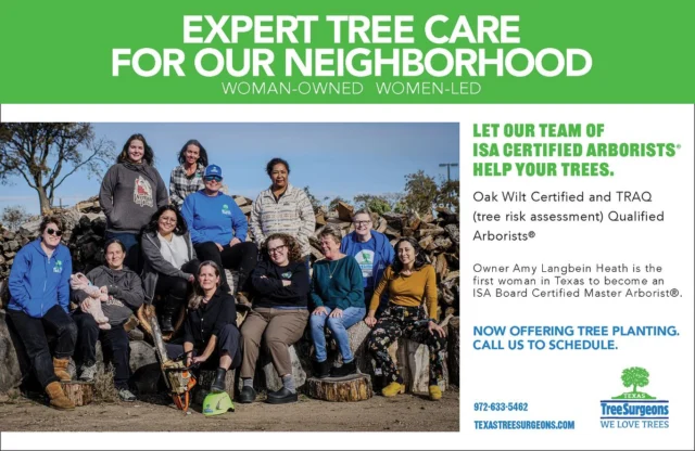Did you notice us in this month’s advocate? We may have dropped a subtle hint of some new services we are offering…. TREE PLANTING! Plan ahead, schedule now for the Fall. 

🌳 https://texastreesurgeons.com/services/tree-planting/