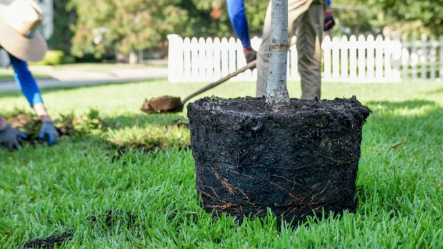 Think of it this way, being confined in a small space for an extended amount of time isn't great for any living thing.

https://texastreesurgeons.com/benefits-planting-smaller-caliper-trees/